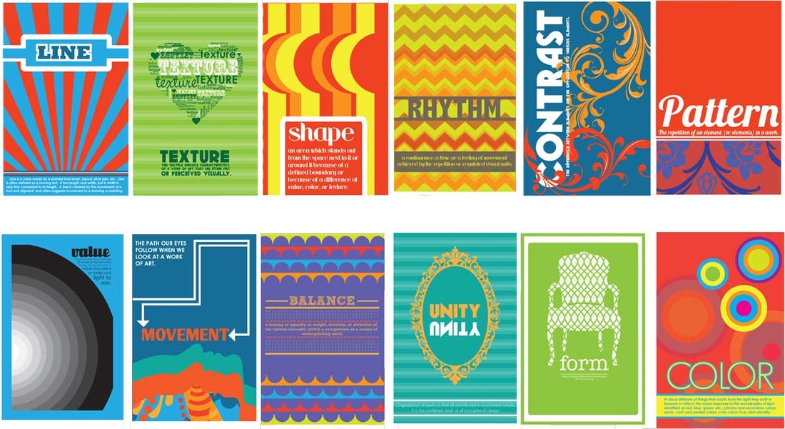 graphic design assignments for high school students
