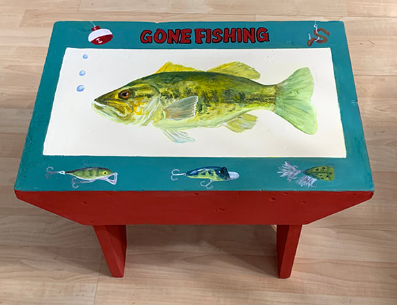 Gone Fishing Bass Graphic by DogGone Crafting · Creative Fabrica